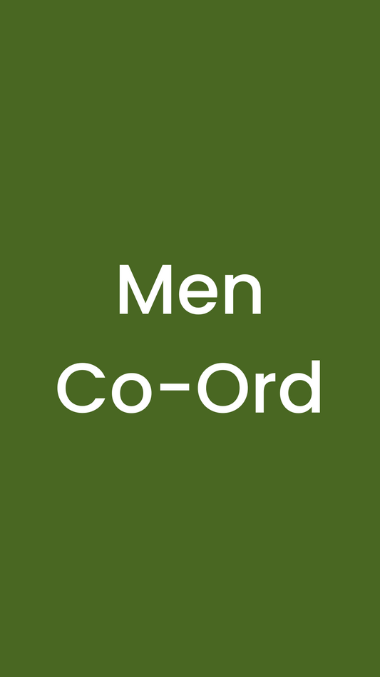 Men Green Co-Ord
